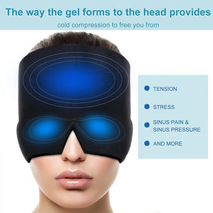 Gel Hot Cold Therapy Headache Migraine Relief Cap